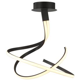 M5361  Nur Brown Oxide Semi Flush LED 50W